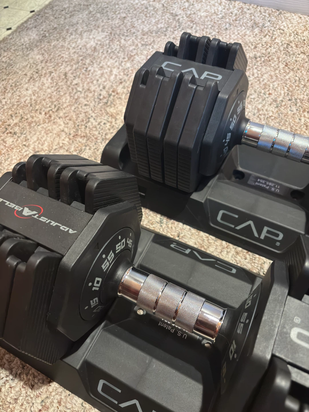 CAP Adjustable Dumbbells (Pair) 55lbs - photo 3