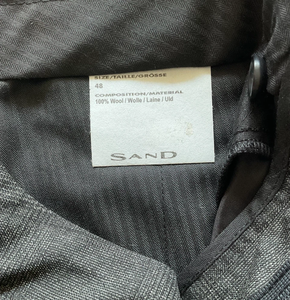 SAND Copenhagen 100% Wool Suit - photo 3