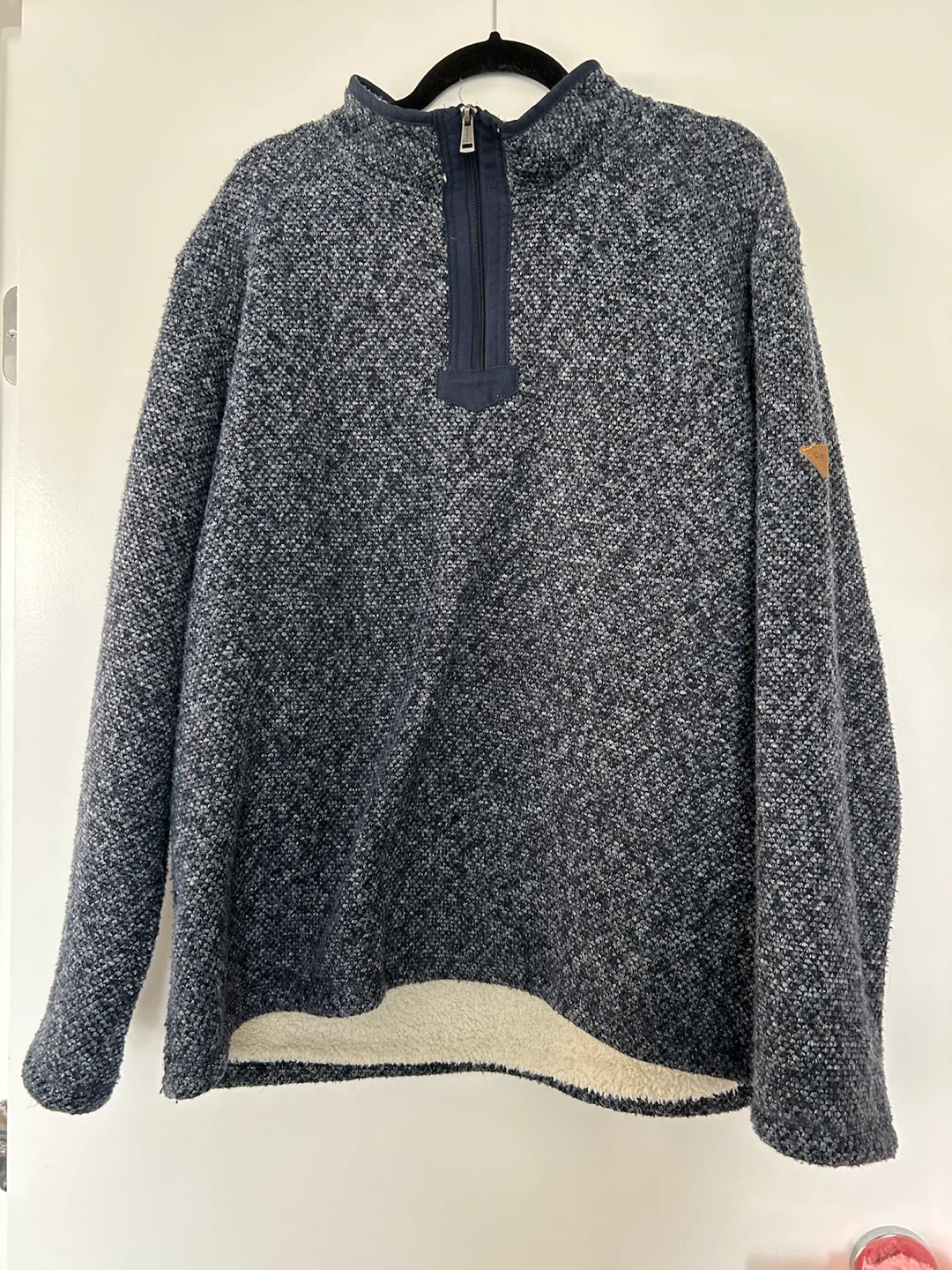 Orvis 1/4 Zip Fleece Pullover Sweater XL
