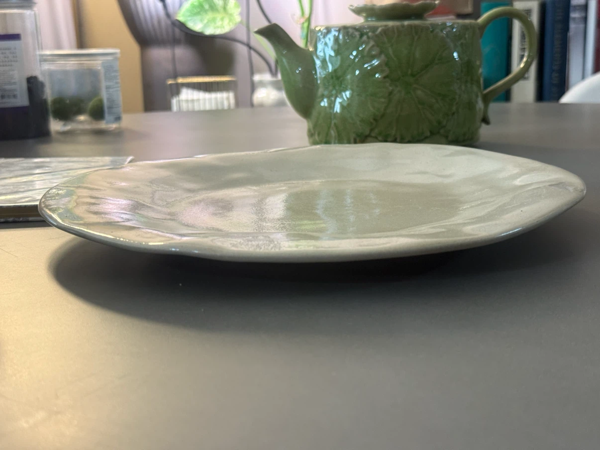 Zara Home Irregular shape Stoneware Plate & Soup Bowl - photo 3