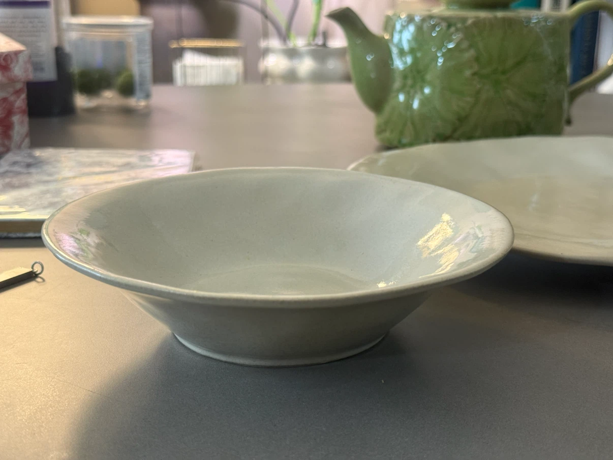 Zara Home Irregular shape Stoneware Plate & Soup Bowl - photo 4