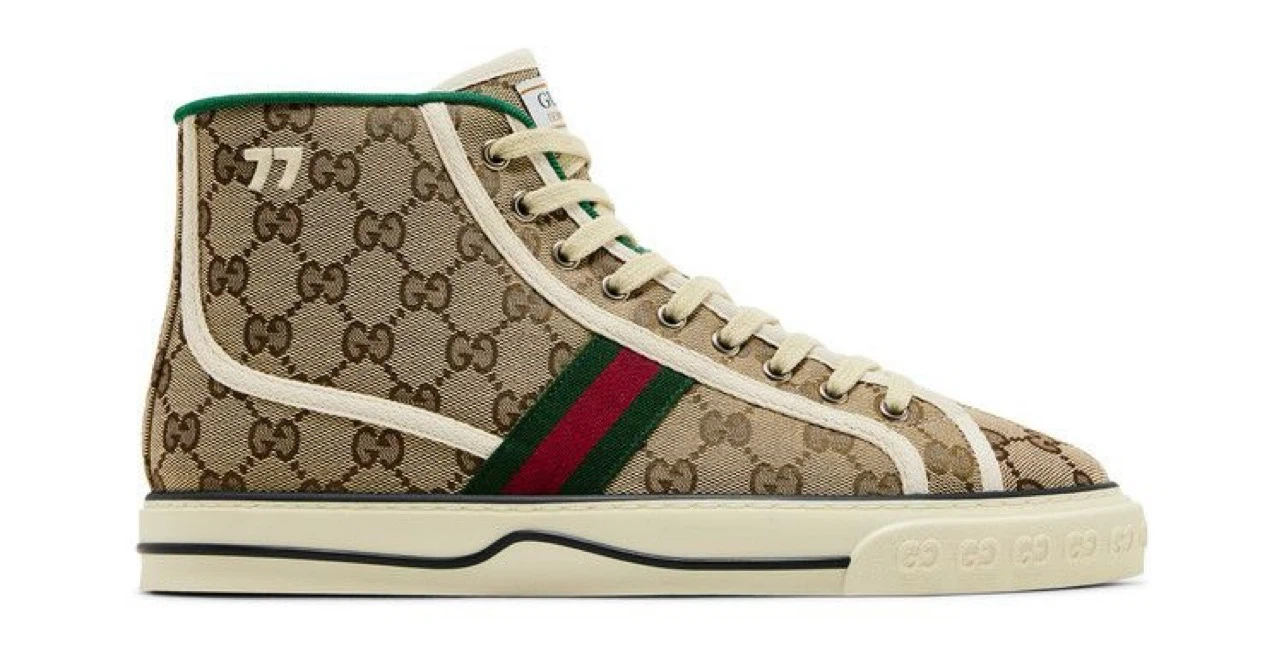 Authentic Gucci High-Top Sneakers - photo 2