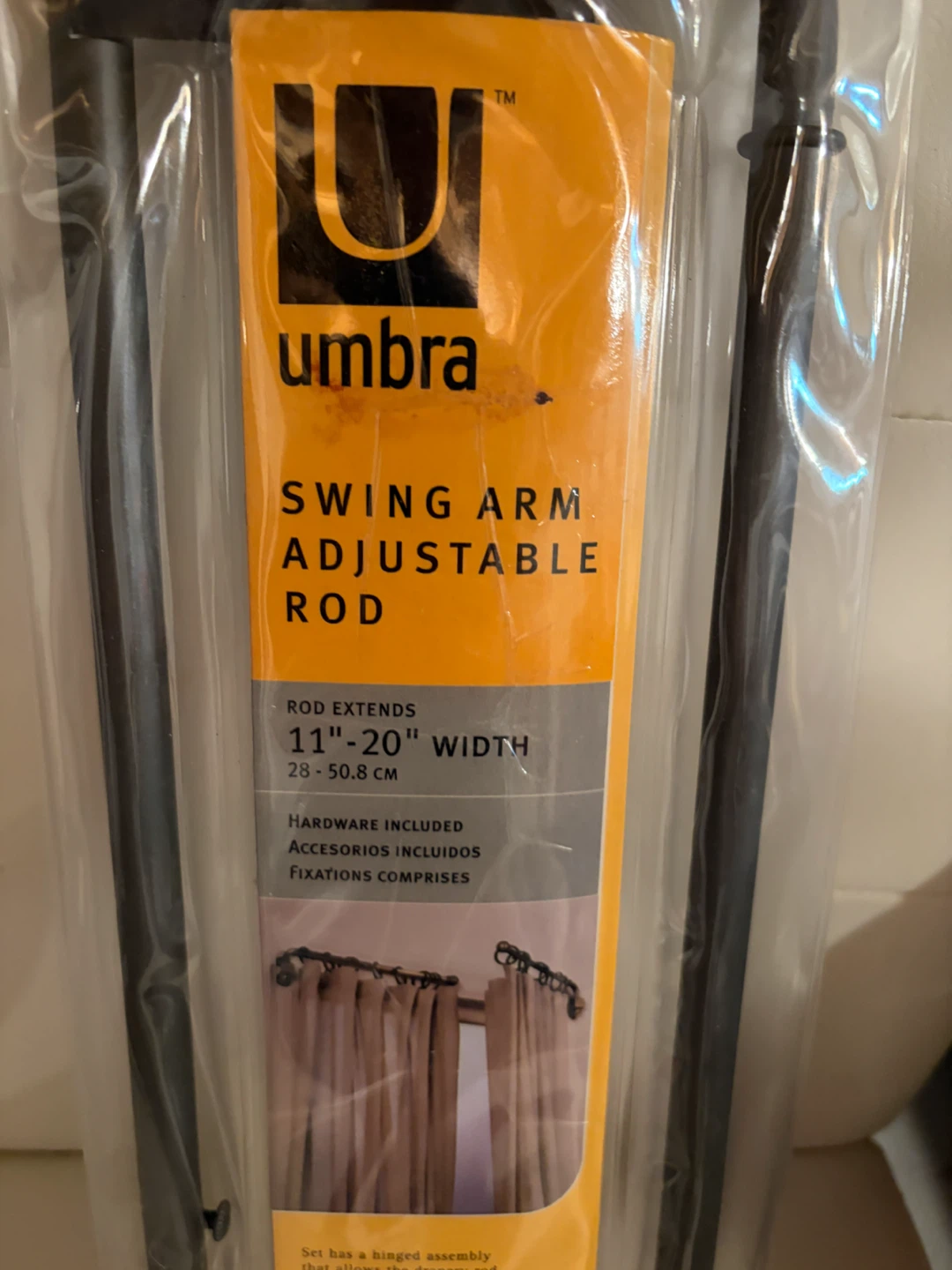 Umbra Swing Arm Adjustable Rod
