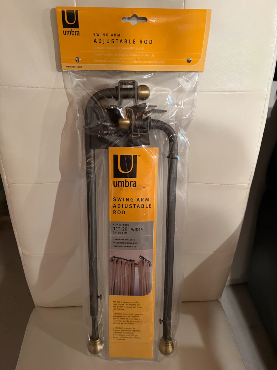Umbra Swing Arm Adjustable Rod - photo 2