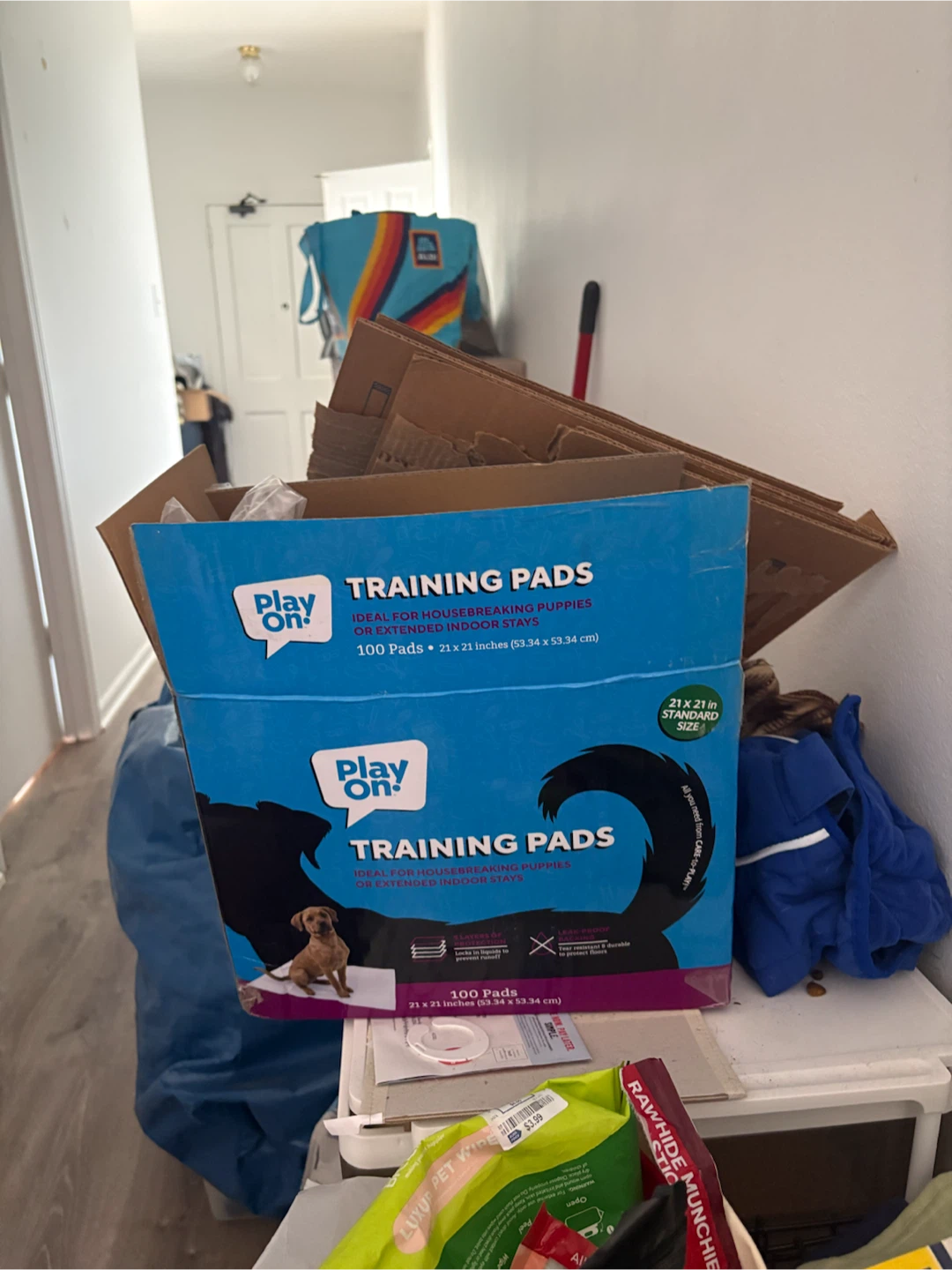 Play On! Training Pads - 100 Count - 21x21 inches
