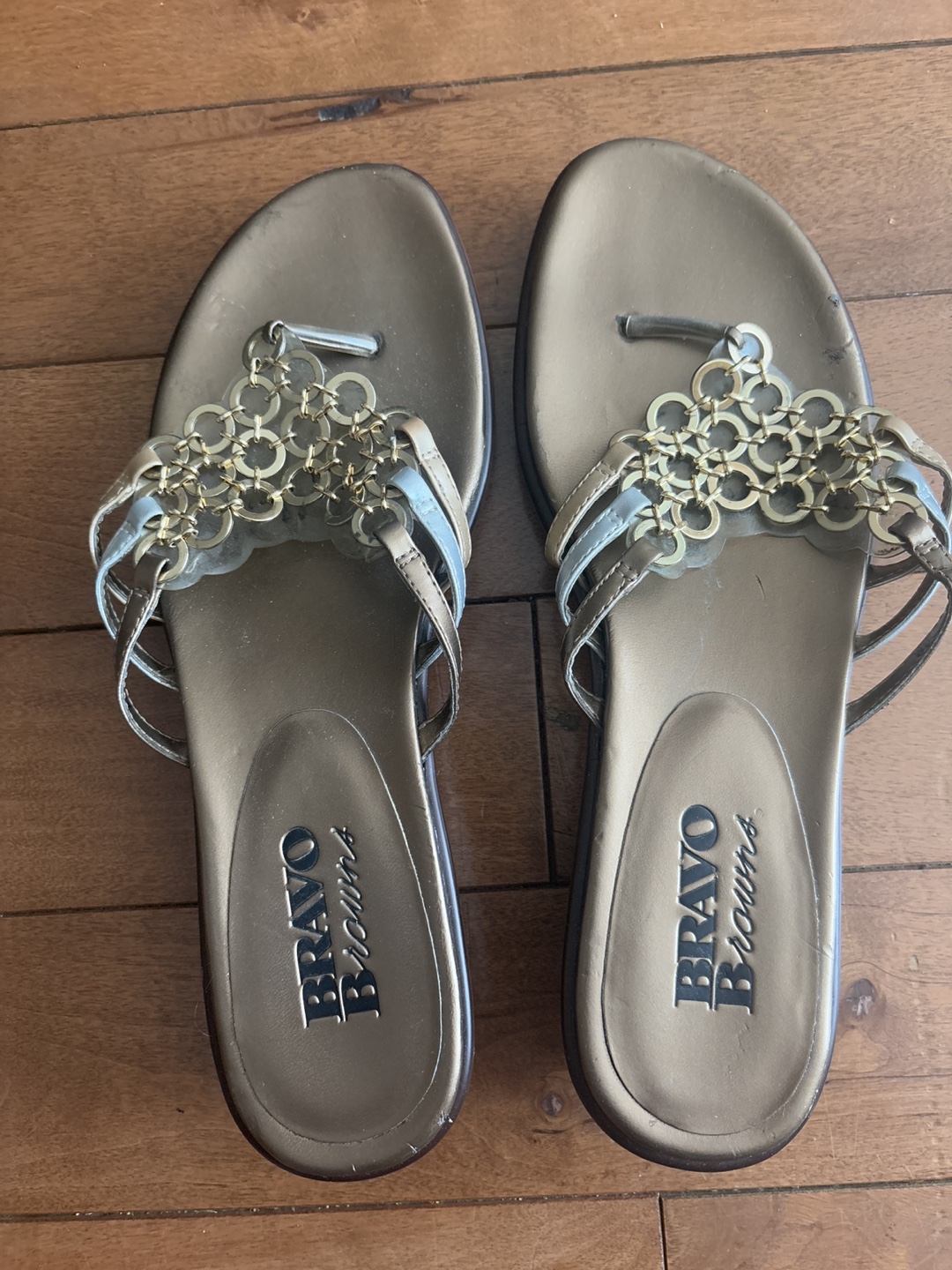 BRAVO Browns Angelica Sandals Size 9.5M