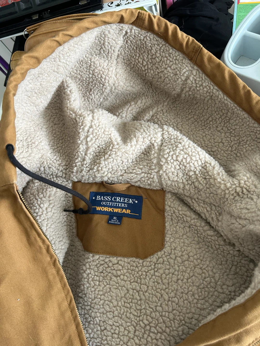 Jacket canvas & Sherpa - photo 2