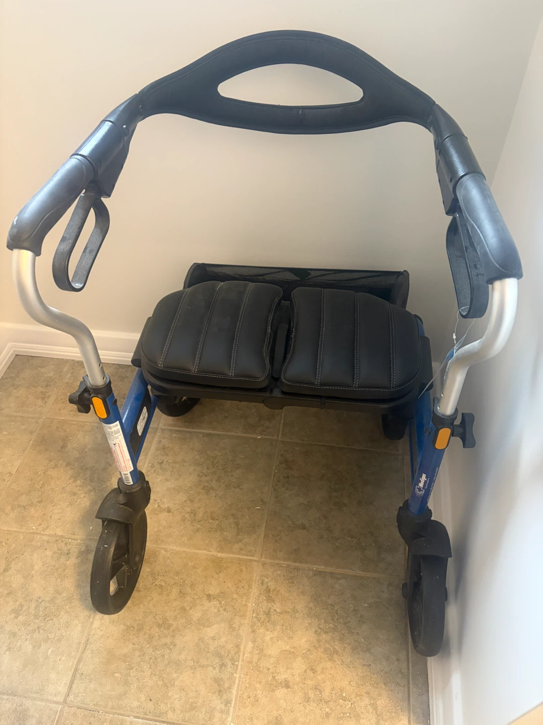 Drive Medical Blue Evolution Rollator Walker - photo 2