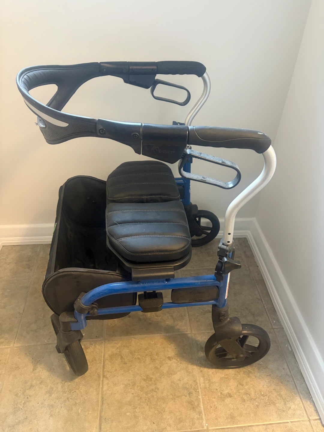 Drive Medical Blue Evolution Rollator Walker - photo 3