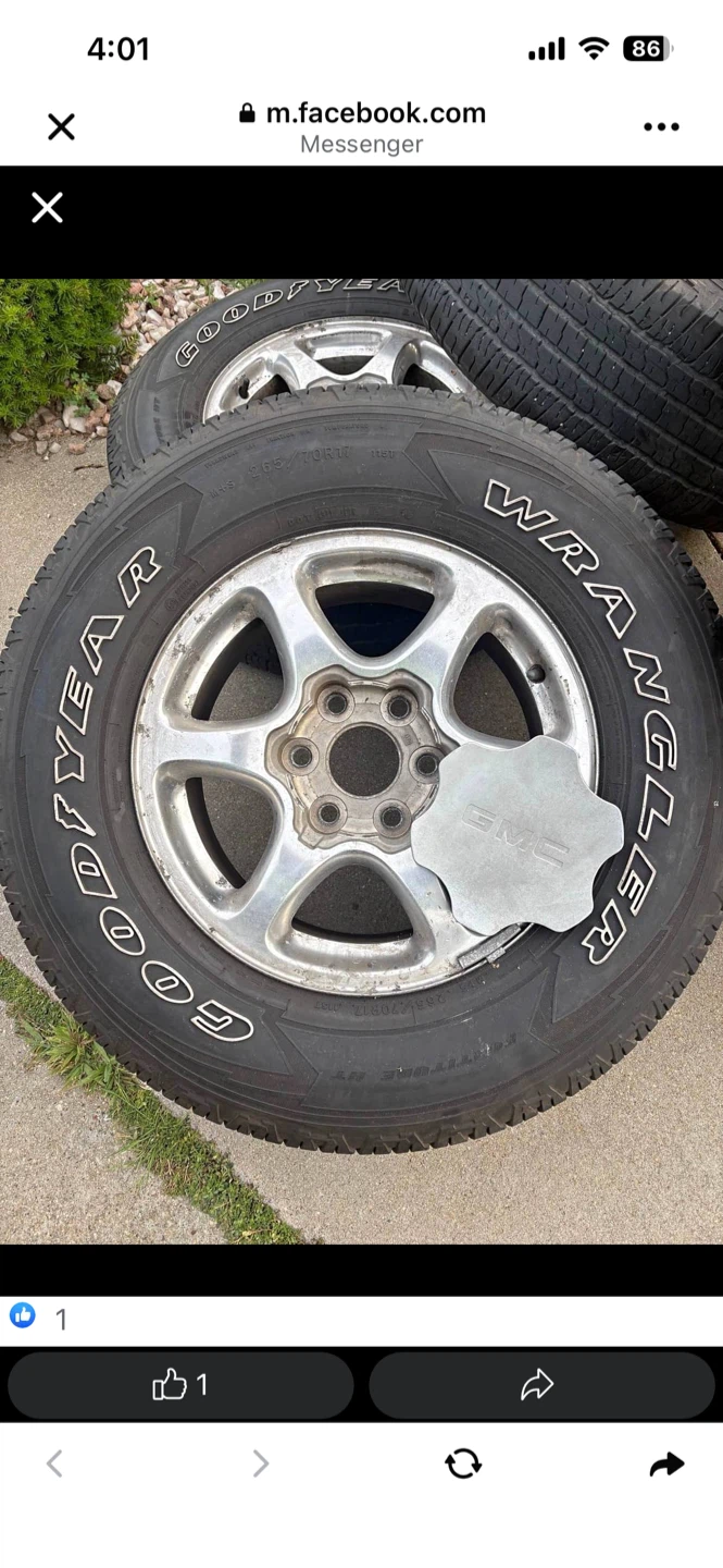 GMC wheels and tires