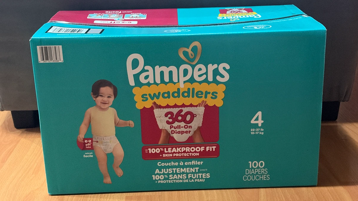 Pampers Swaddlers Size 4 Diapers - 100 Count