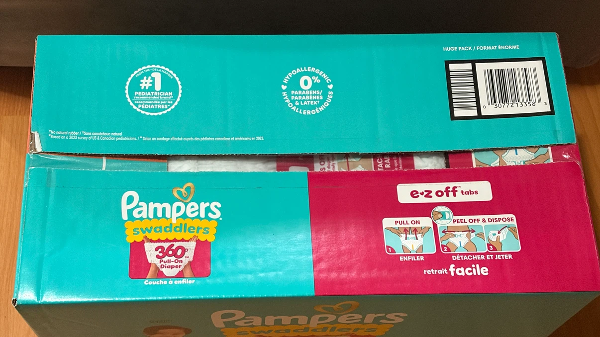 Pampers Swaddlers Size 4 Diapers - 100 Count - photo 2