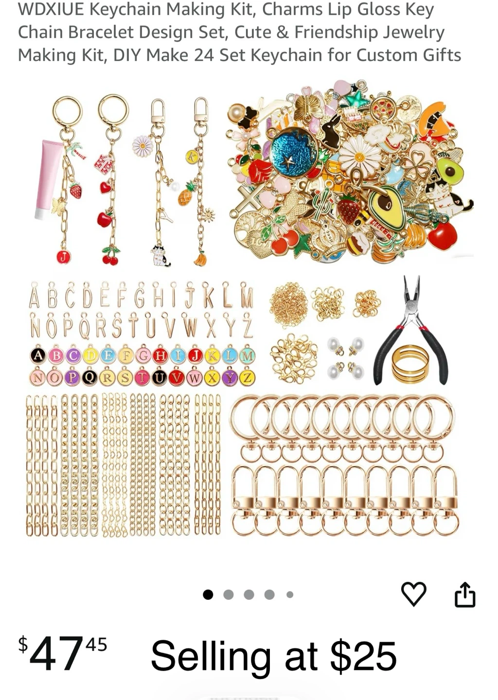 WDXIUE Keychain Making Kit
