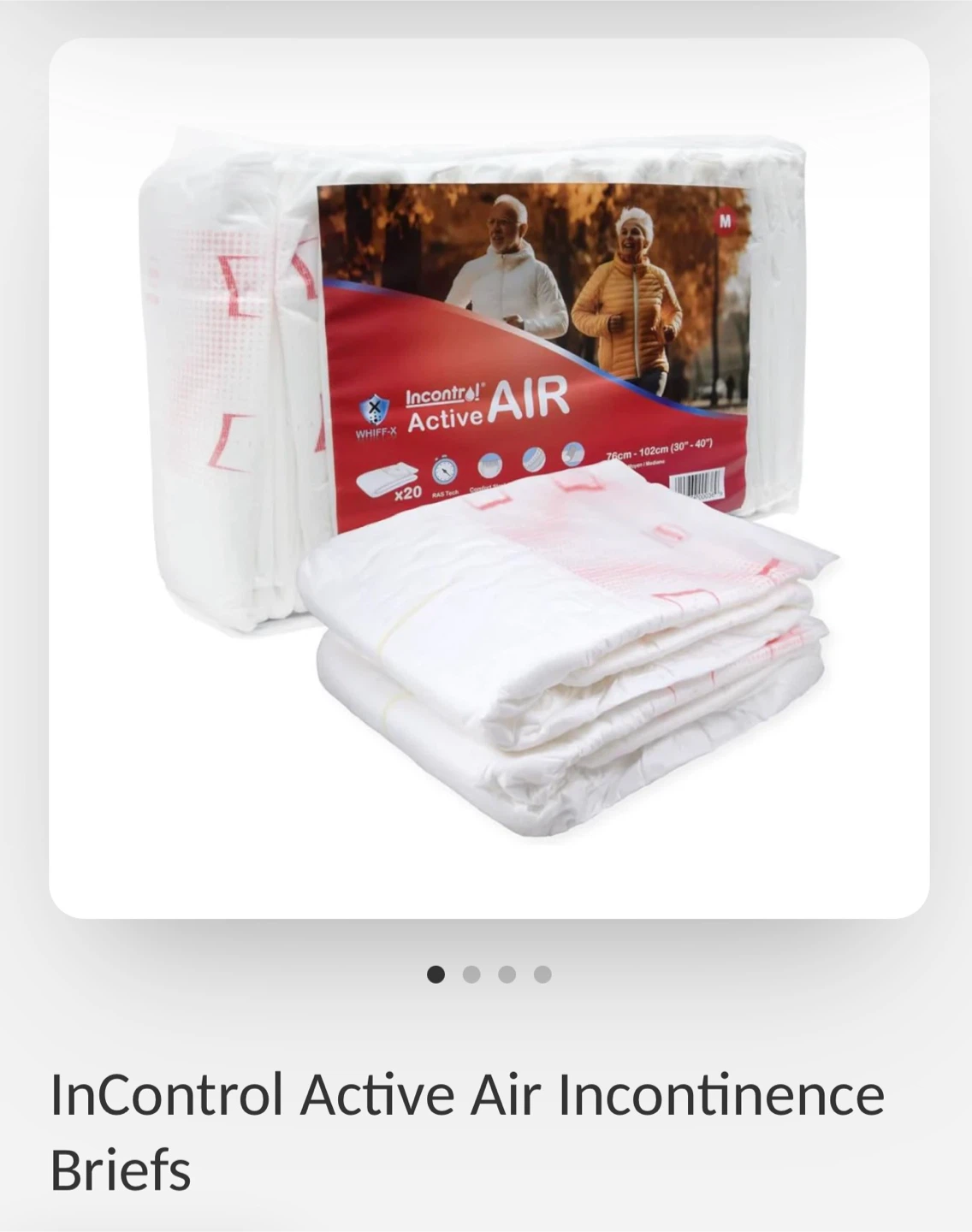 60/Case TAPE ON Adult Diapers Size Medium
