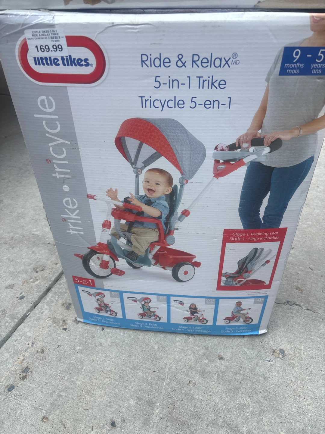 Little Tikes Ride & Relax 5-in-1 Trike