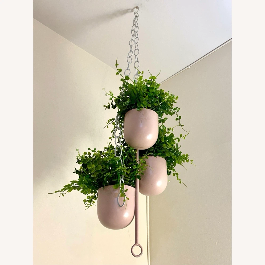 Like new West Elm pink planter