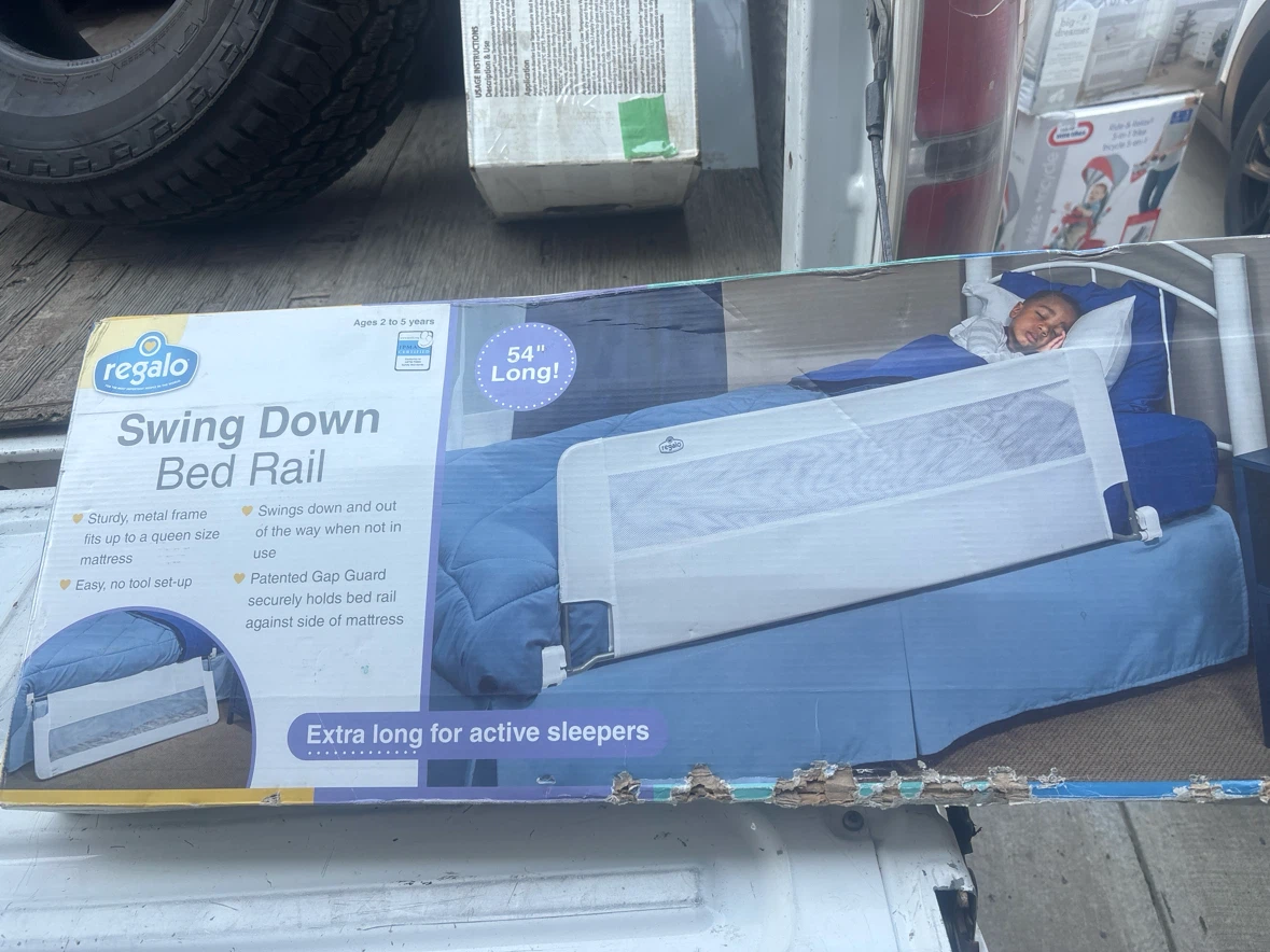 Regalo Swing Down Bed Rail - 54" Long