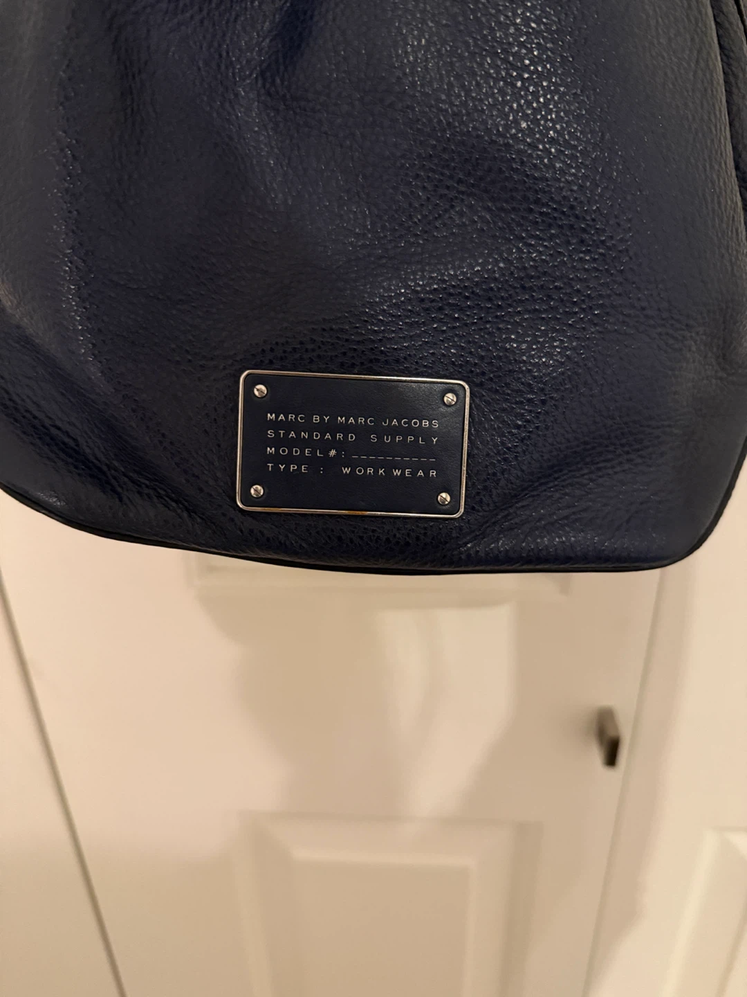 Marc by Marc Jacobs Navy Blue Shoulder Bag - photo 2