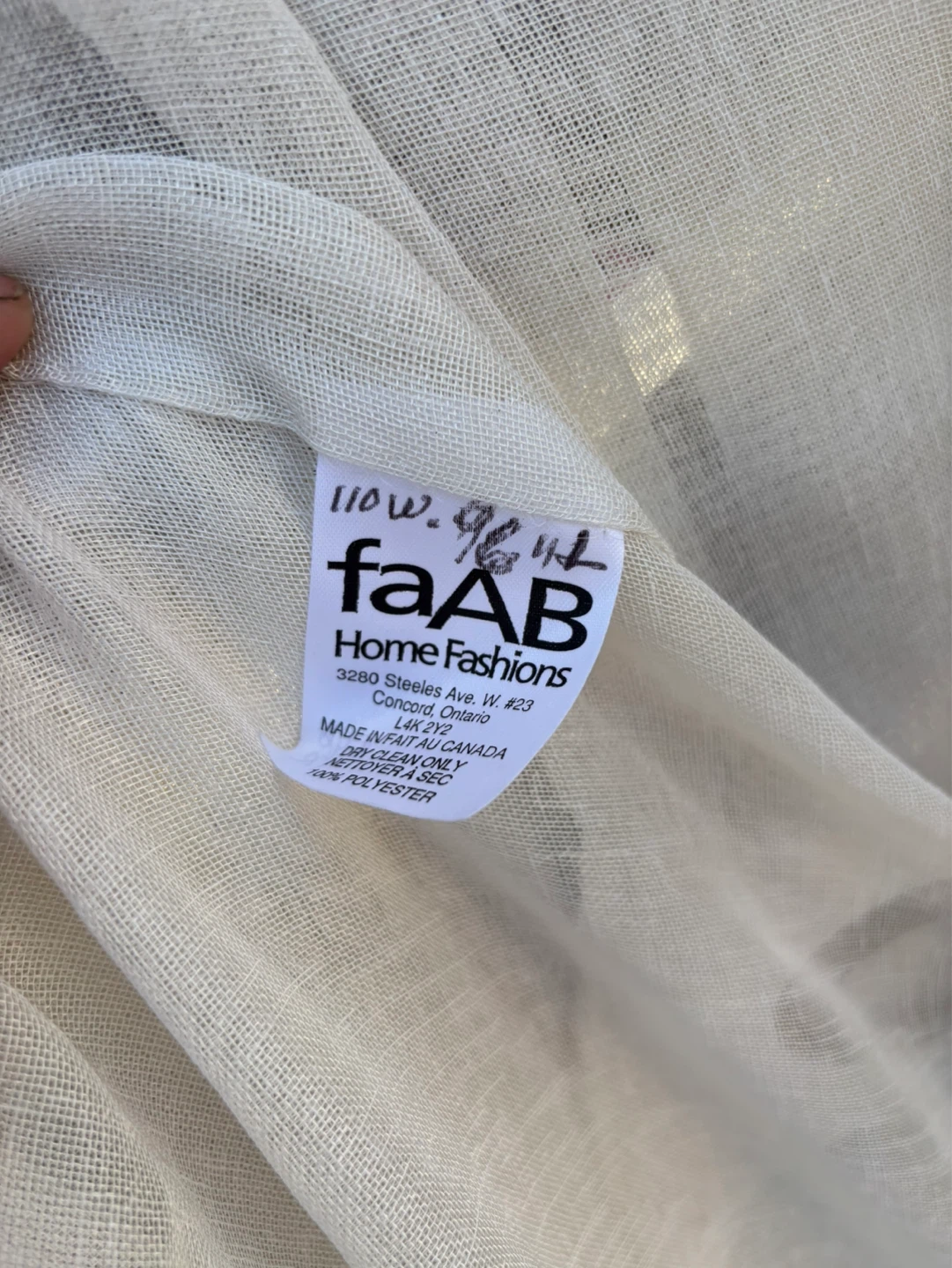 FaAB Home Fashions Curtains (2-pack) - photo 2