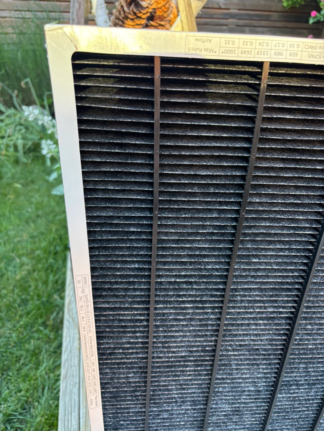 Healthy Climate Carbon Clean 16 Air Filter 16" x 25" x 5" - photo 2
