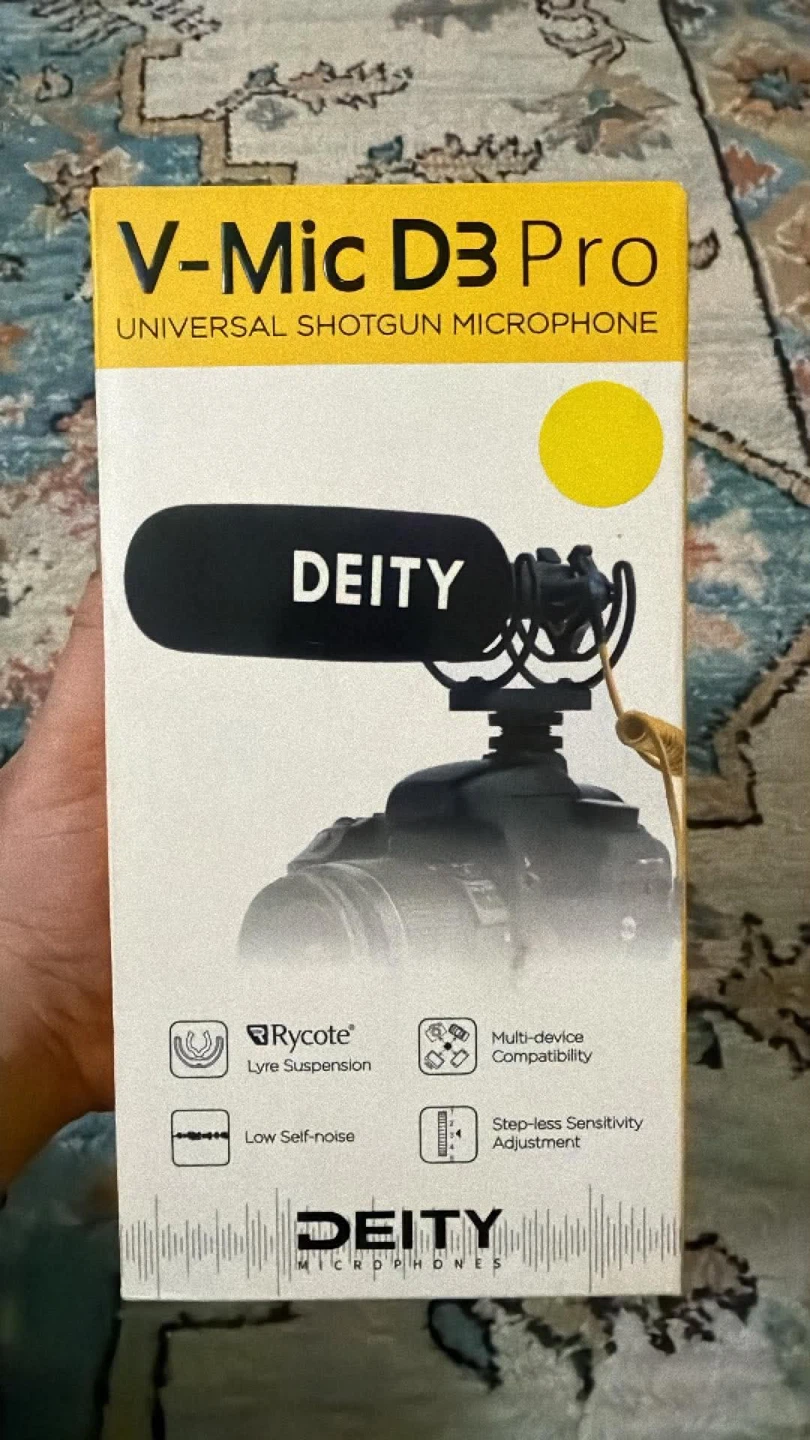 DEITY V-Mic D3 Pro Universal Shotgun Microphone
