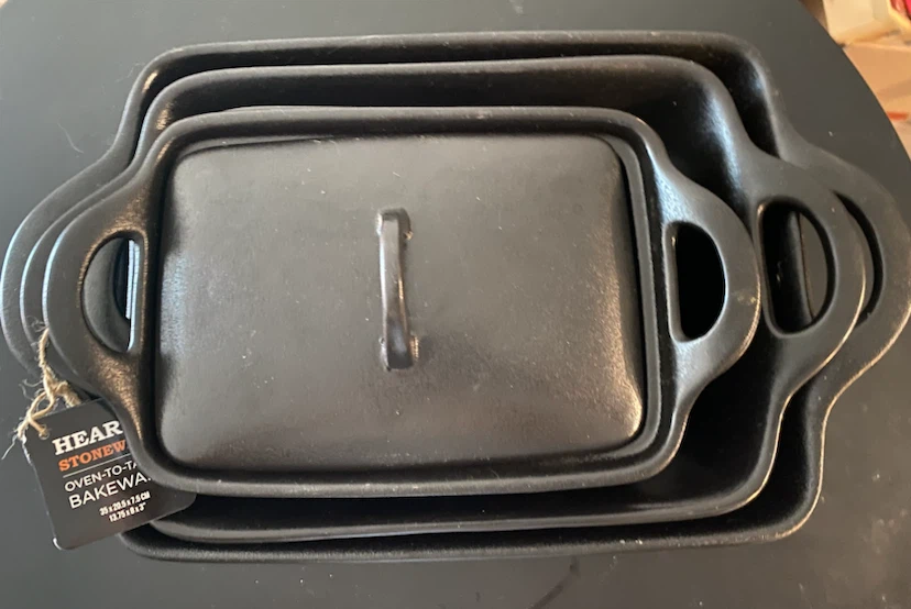 Hearth Stoneware Oven-to-Table Bakeware Set