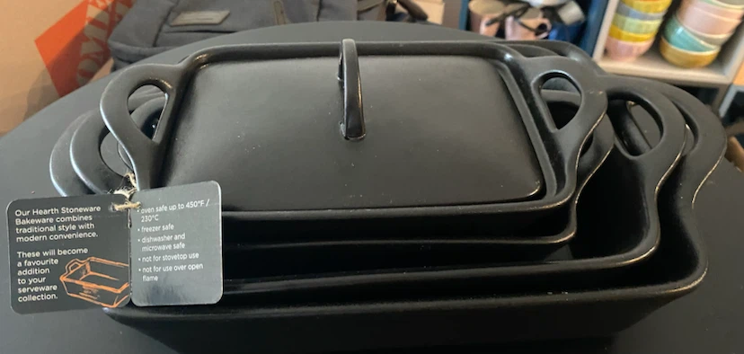 Hearth Stoneware Oven-to-Table Bakeware Set - photo 2