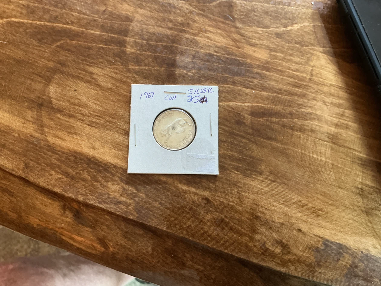 1837-1967 CANADIAN Quarter Silver, 25 cents coin, Uncirculated - photo 3
