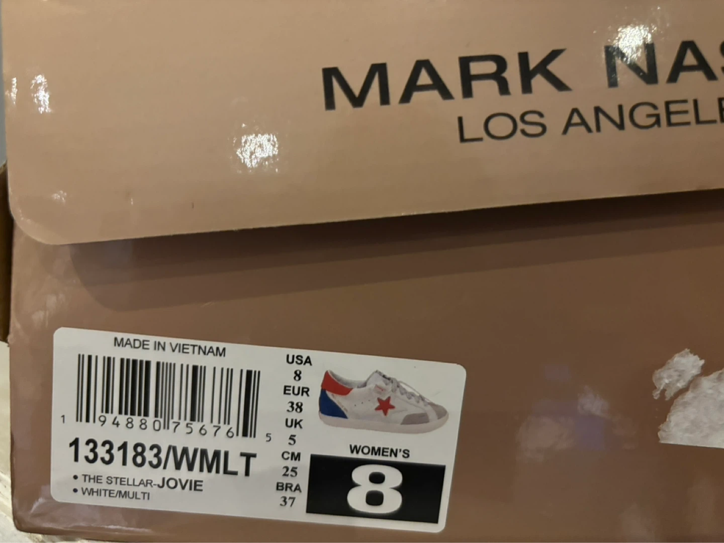 Mark Nason Women's The Stellar-Jovie Sneakers Size 8 - photo 4