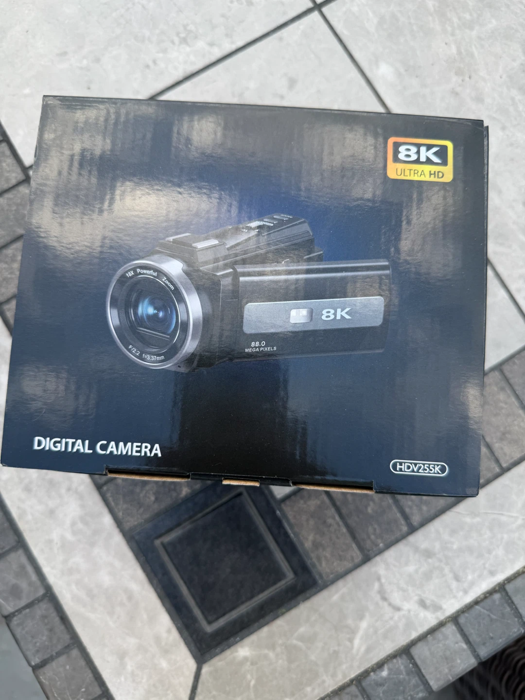 8K Digital Camera with 18X Powerful Zoom
