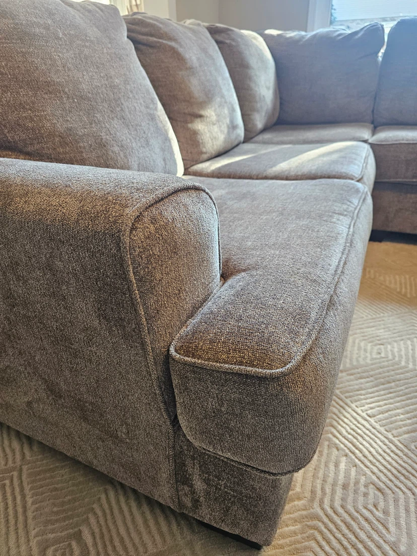Plush Symmetrical L-Shaped Sectional Sofa - photo 4