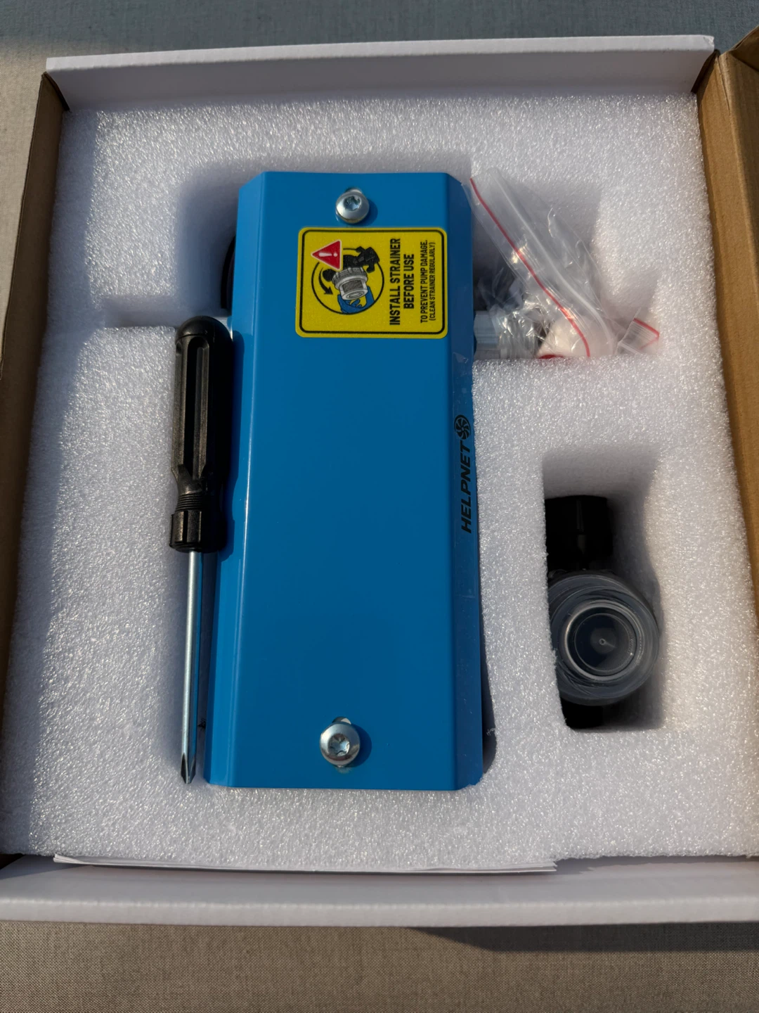 HELPNET Blue Water Pump
