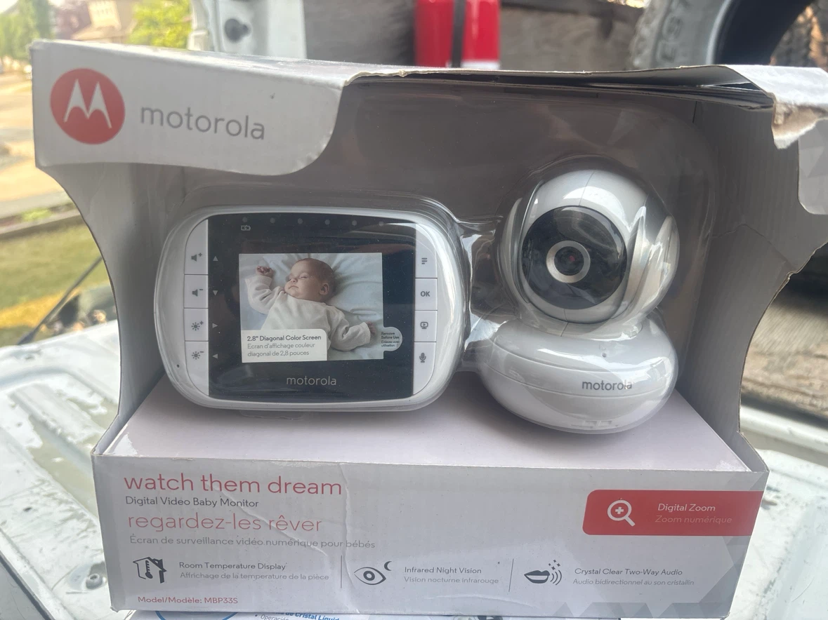 Motorola MBP33S Digital Video Baby Monitor