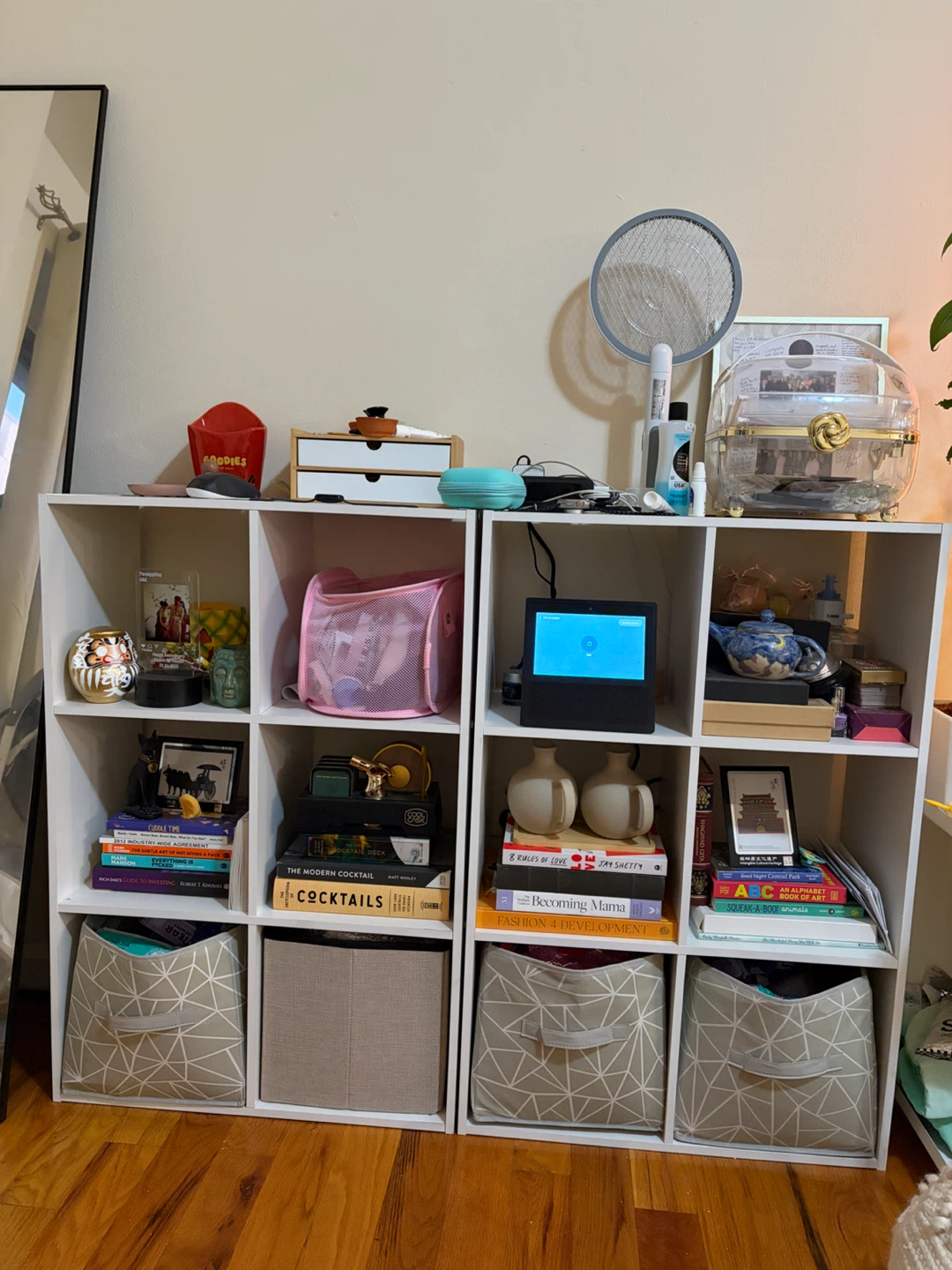 2 White Cube Storage Shelf Unit - photo 5