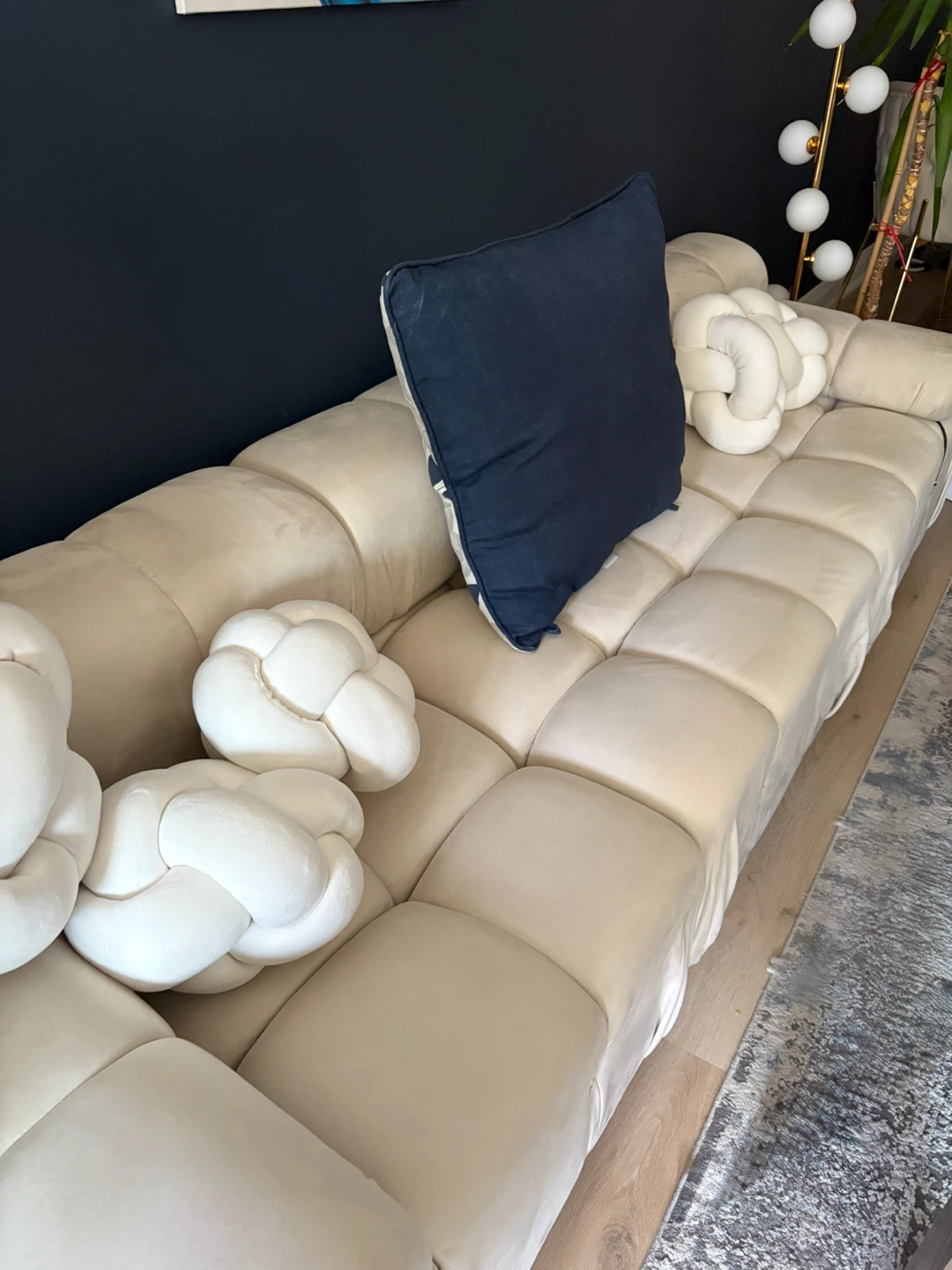 Modern Luxury Genuine Suede Modular Sofa - photo 2