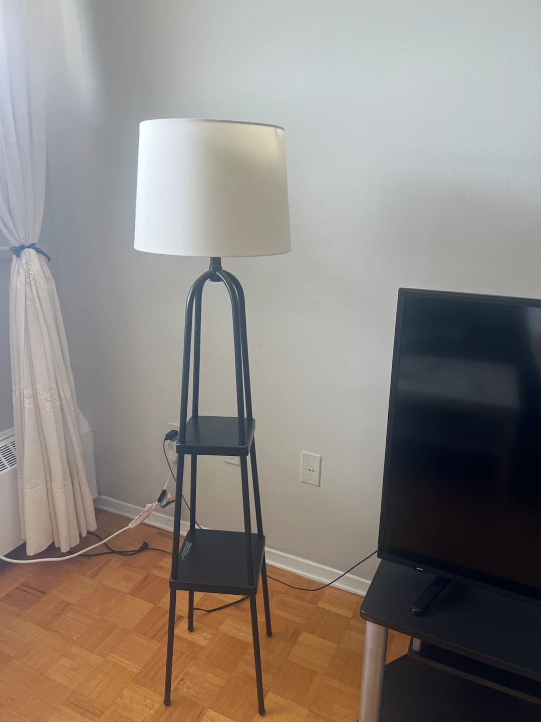 Floor Lamp with Shelves - photo 2