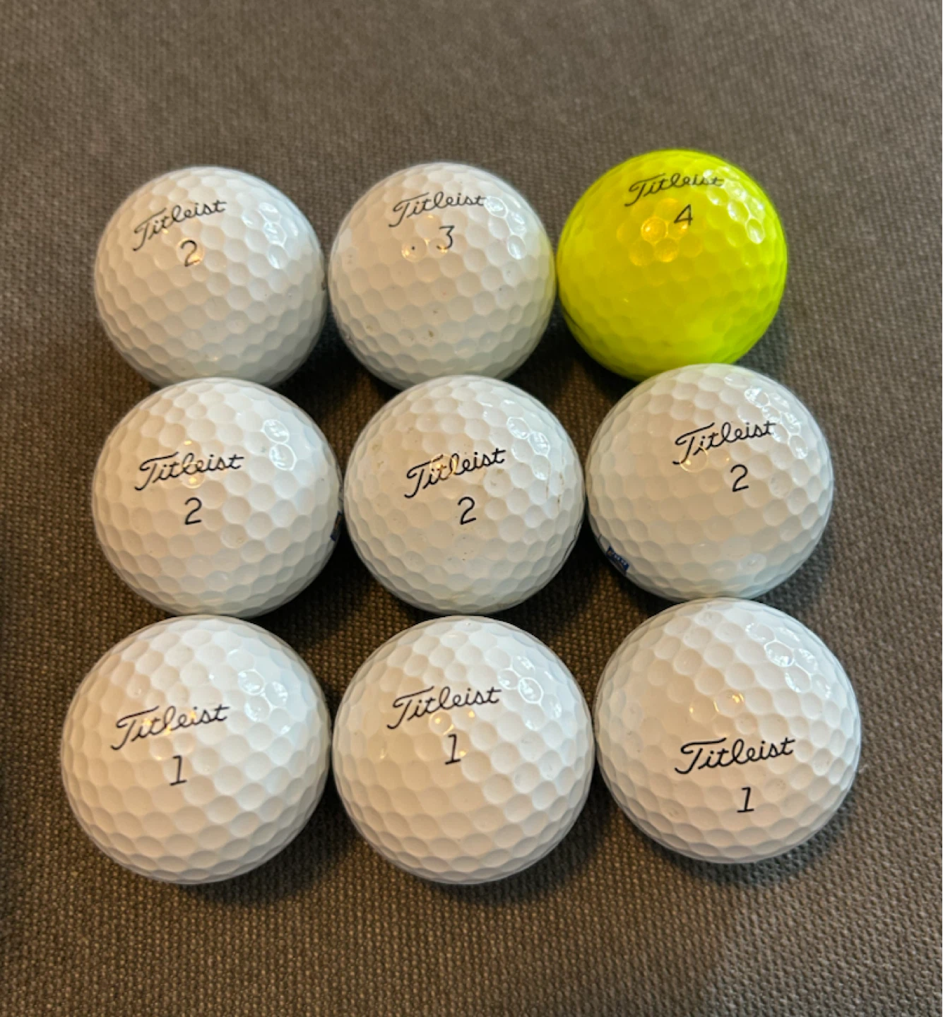 Titleist Pro V1 Golf Balls - Mixed Numbers