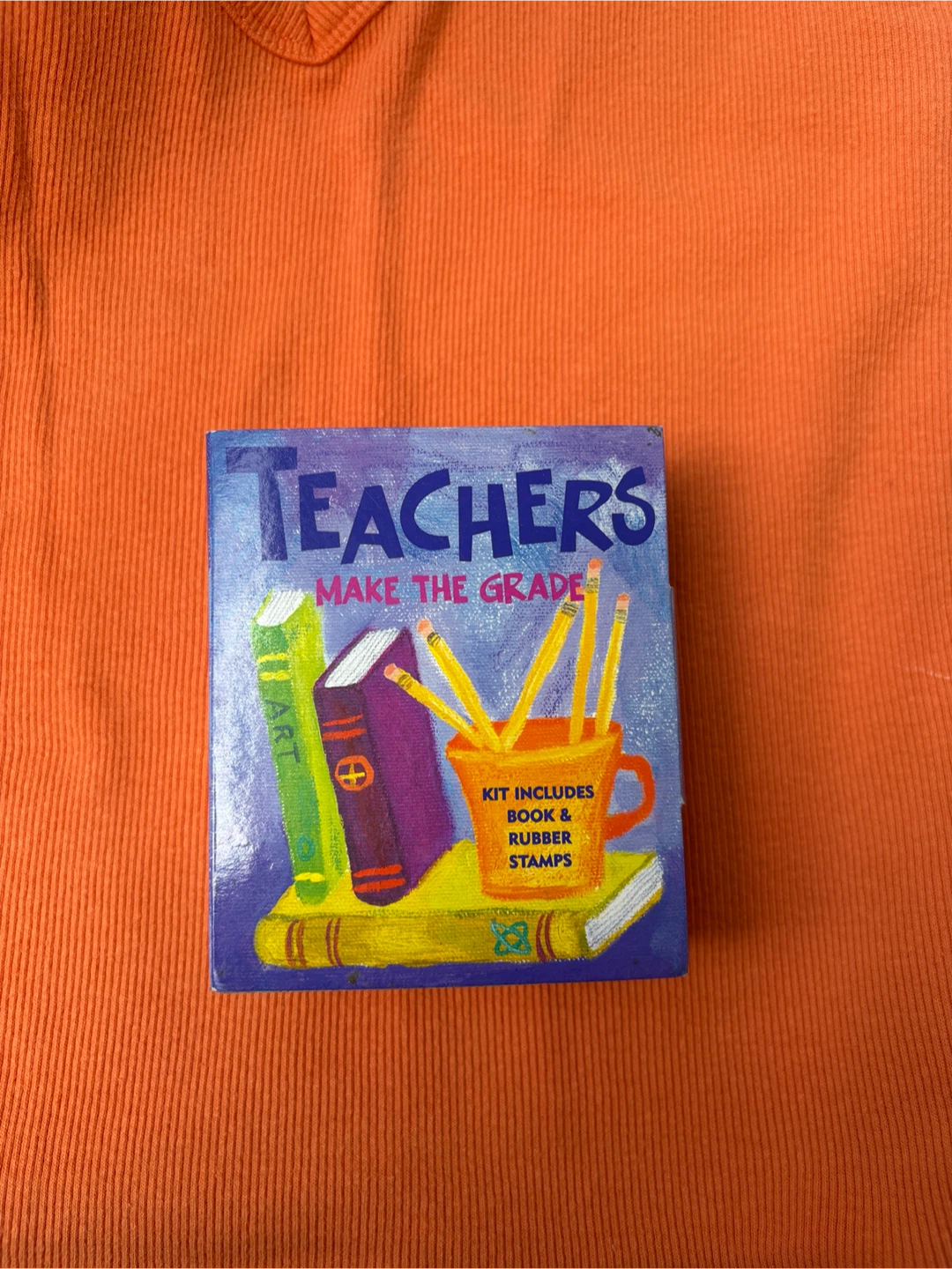 TEACHERS BOOK & RUBBER STAMPS