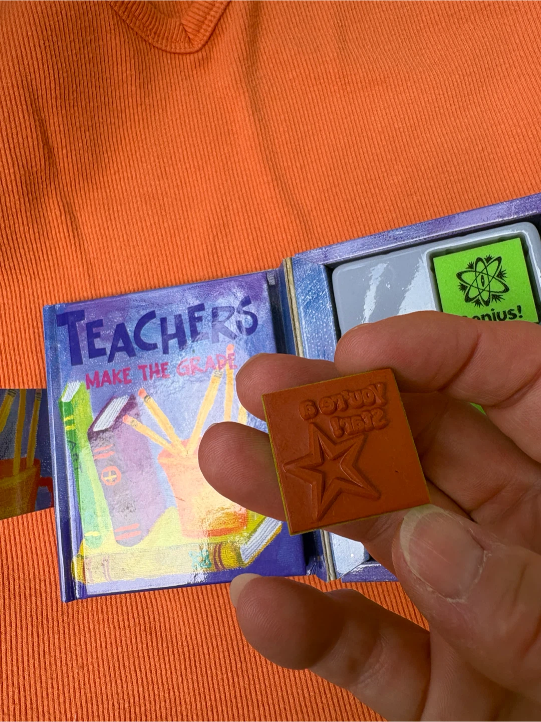 TEACHERS BOOK & RUBBER STAMPS - photo 4