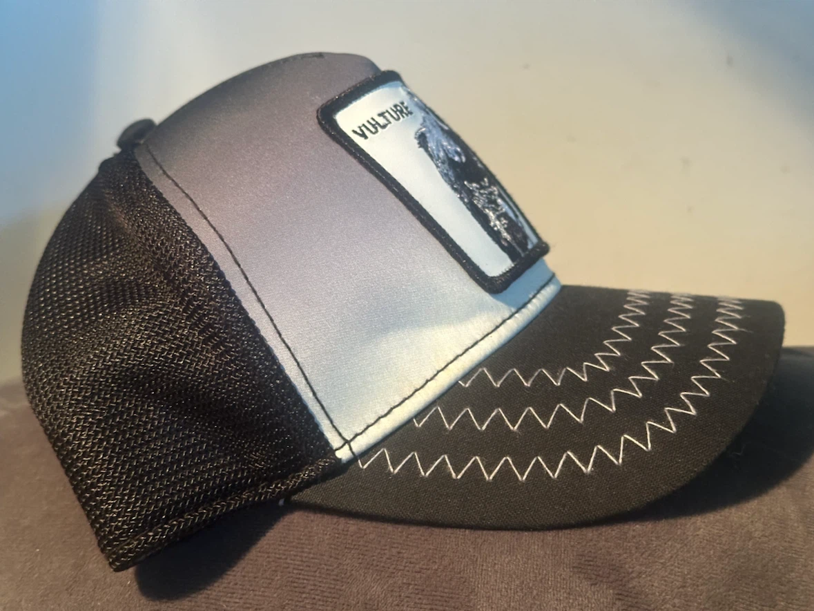 Rare Goorin Bros Vulture Trucker Hat Unused - photo 2