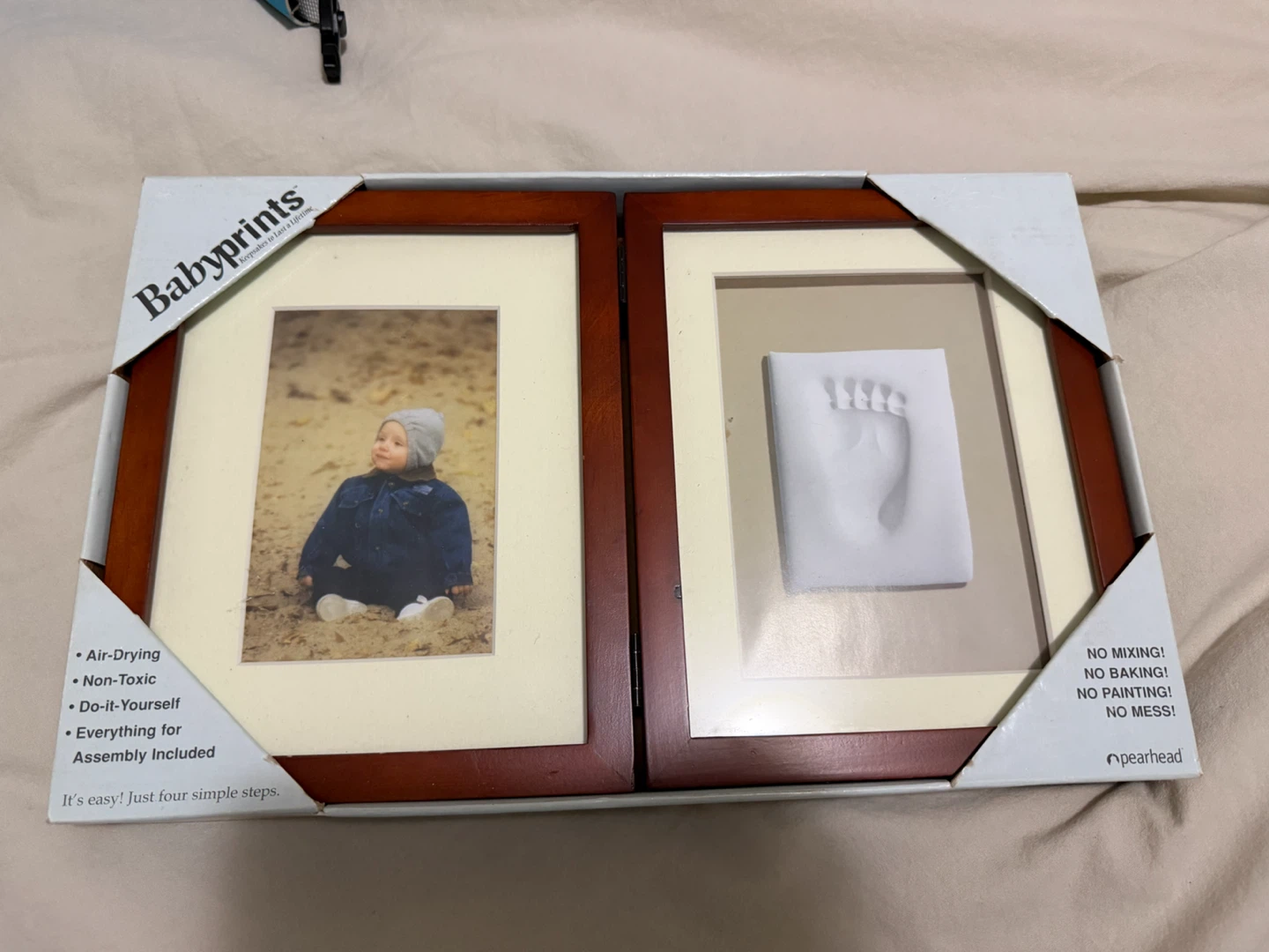 Babyprints Footprint Keepsake Frame