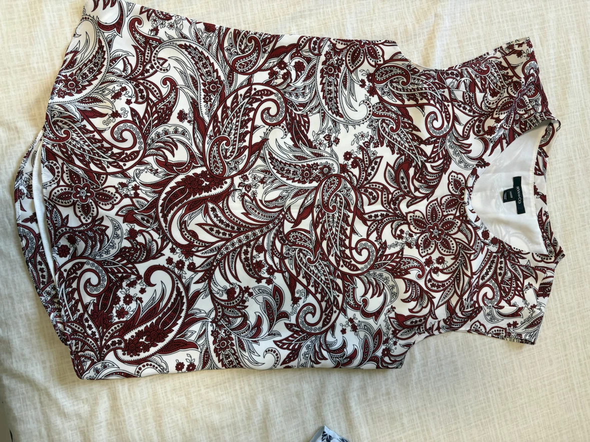 RW&CO Paisley Print Top