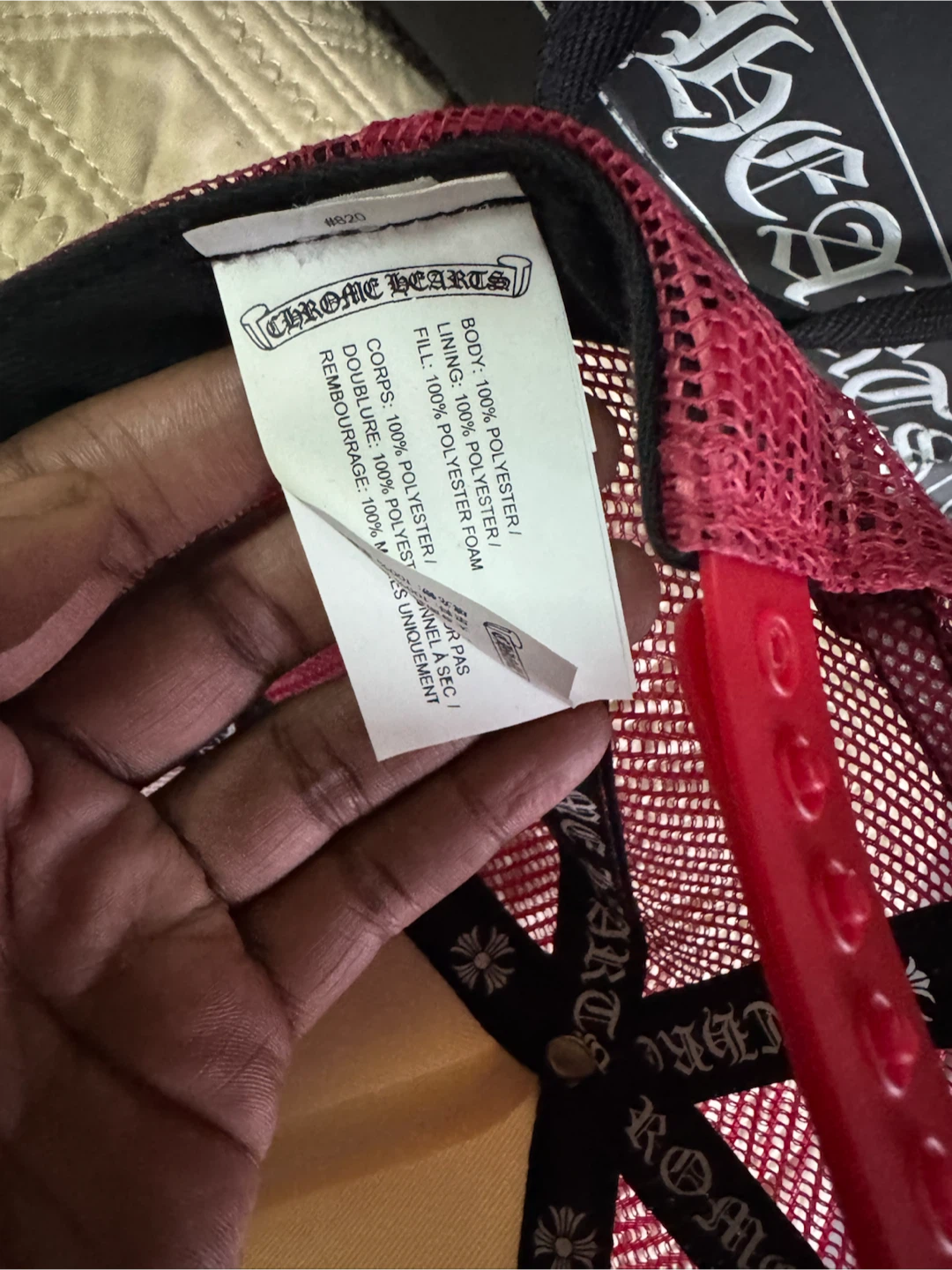 Chrome Hearts “King Taco” Trucker Hat - photo 4