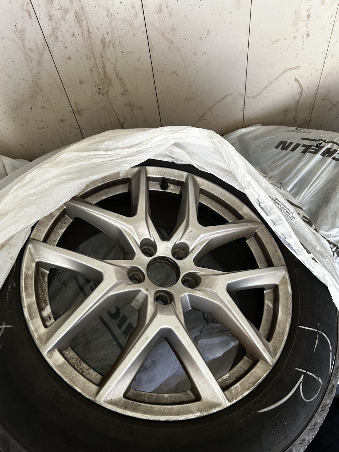 Winter Tire and Rim - 235/60R18