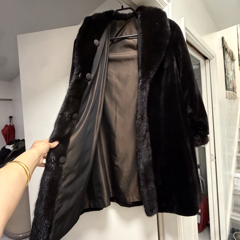 Real MINK FUR Coat — NEW - photo 2