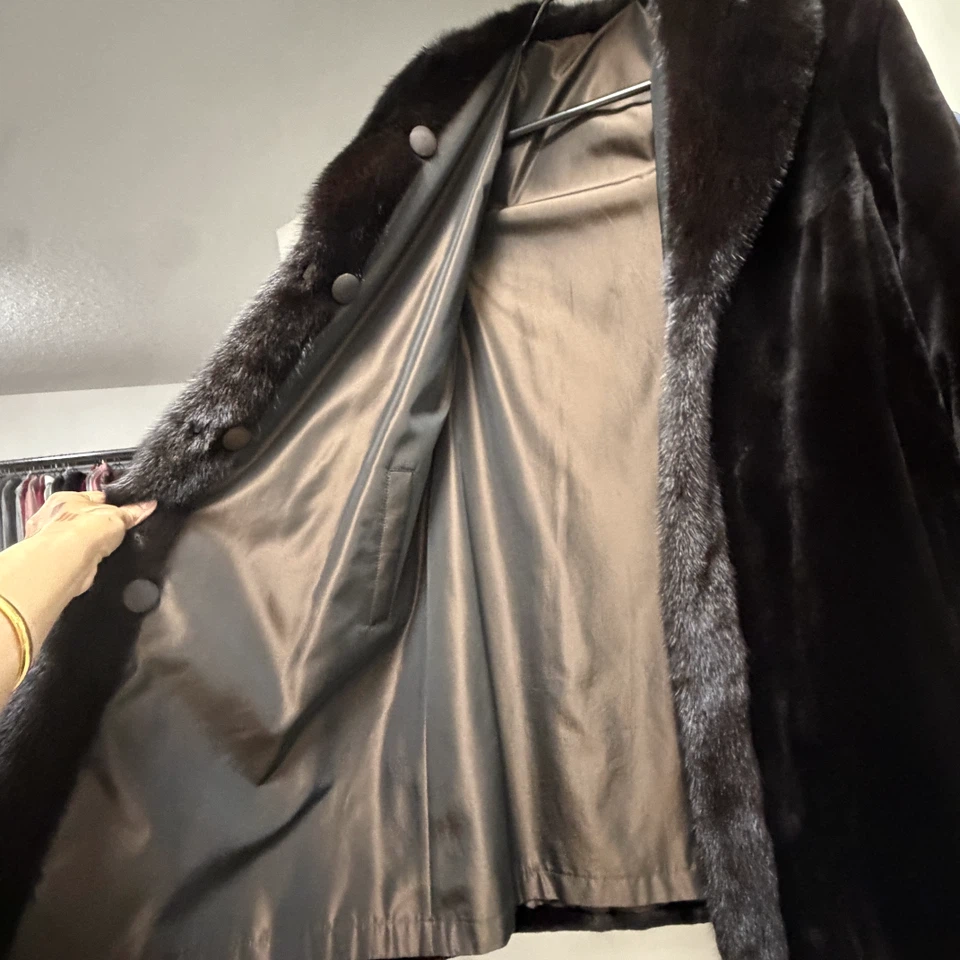 Real MINK FUR Coat — NEW - photo 3