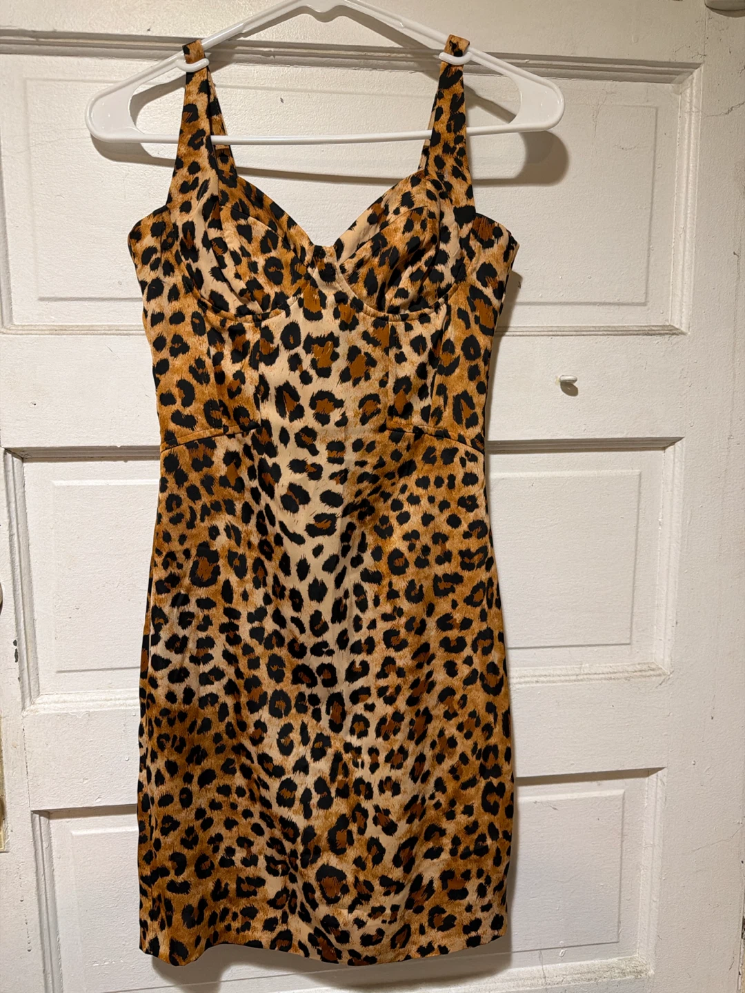 ZARA Leopard Print Mini Dress - photo 2
