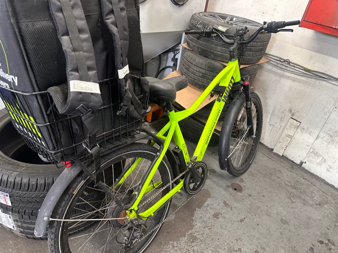GetWhizz Electric Delivery Bike