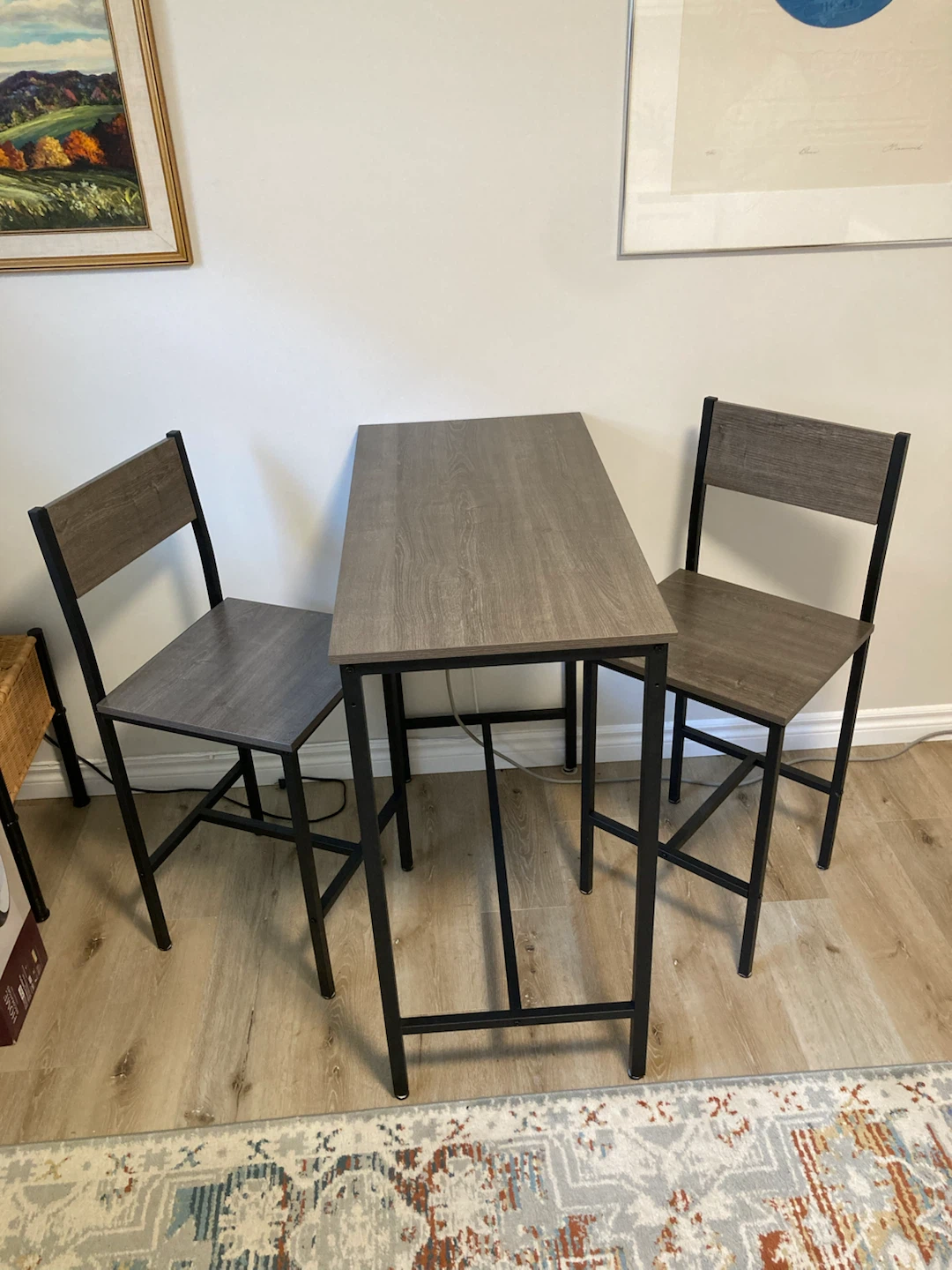 2-Piece Counter Height Table and Chairs Set