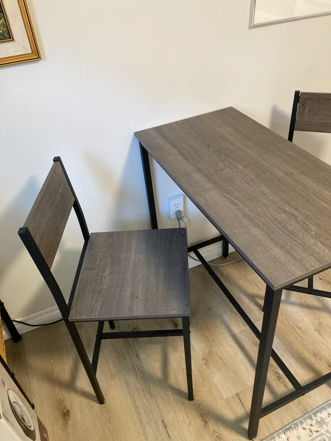 2-Piece Counter Height Table and Chairs Set - photo 3